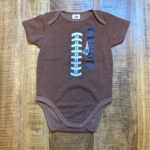 NFL Patriots Football Onesie